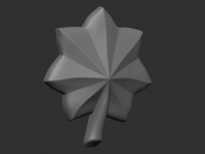 Major or Lieutenant Colonel Badge 3D प्रिंट मॉडल