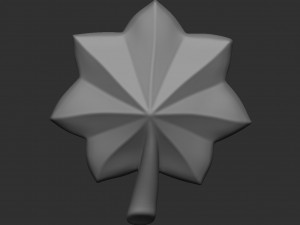 Major or Lieutenant Colonel Badge 3D प्रिंट मॉडल