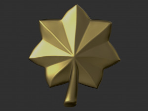 Major or Lieutenant Colonel Badge 3D प्रिंट मॉडल