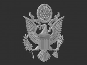 Great Seal of the United States Modelo de Impressão 3D