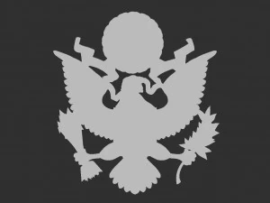 Great Seal of the United States 3D Print Model