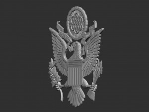 Great Seal of the United States Modelo de Impressão 3D