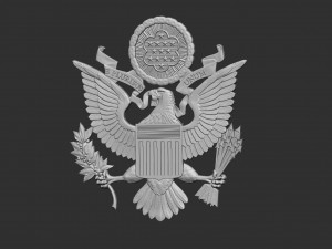 Great Seal of the United States Modelo de Impressão 3D