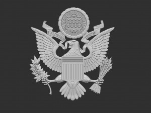 Great Seal of the United States Modelo de Impressão 3D