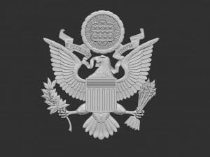 Great Seal of the United States 3D Print Model