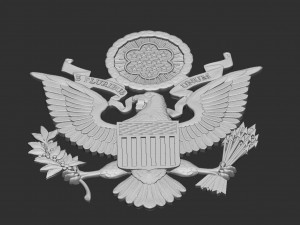 Great Seal of the United States Modelo de Impressão 3D