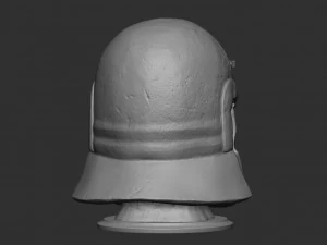 Cabe&ccedil;a com capacete romano Modelo de Impressão 3D