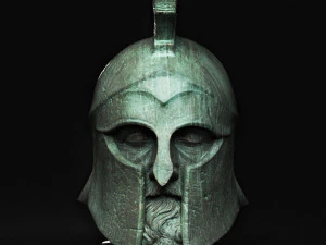 头戴重装步兵头盔 3D 打印模型