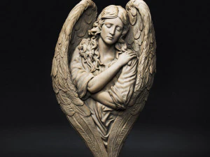 Melek kabartması 06 3D Baskı Modeli