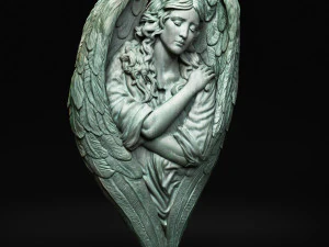Angel relief 06 3D Print Model
