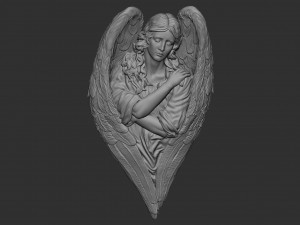 Angel relief 06 Modèles 3D en vedette