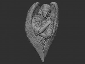 Angel relief 06 Modèles 3D en vedette