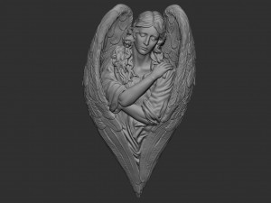 Angel relief 06 Modèles 3D en vedette