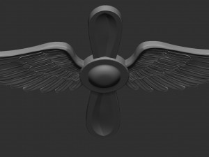 Red Army Air Force Lapel Emblem Modelo de impresión 3D