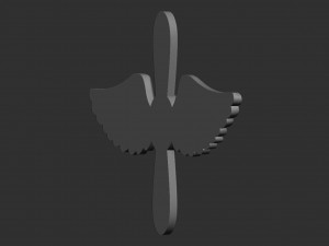 Red Army Air Force Lapel Emblem Modelo de impresión 3D