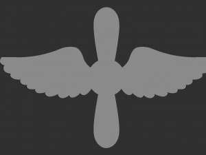 Red Army Air Force Lapel Emblem Modelo de impresión 3D