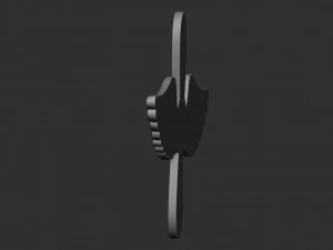 Red Army Air Force Lapel Emblem 3D Print Model