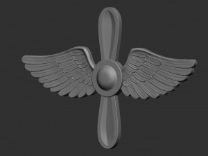 Red Army Air Force Lapel Emblem Modelo de impresión 3D