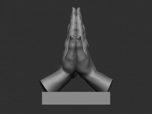 Blessing Hands 3D Принт Модель