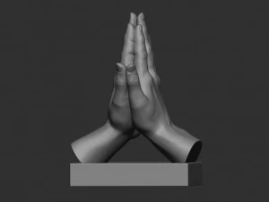 Blessing Hands 3D Print Model