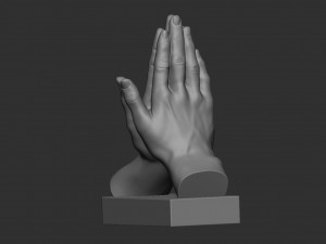Blessing Hands 3D Принт Модель