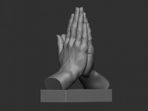 Blessing Hands 3D Принт Модель
