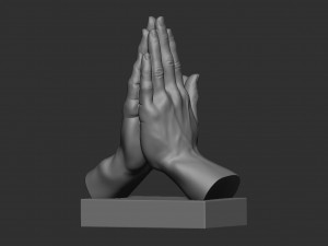 Blessing Hands 3D Принт Модель