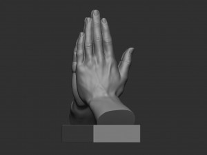 Blessing Hands 3D Принт Модель
