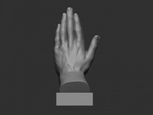 Blessing Hands 3D Принт Модель