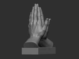 Blessing Hands 3D Принт Модель