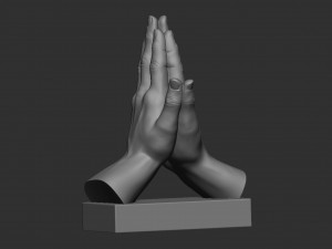 Blessing Hands 3D Принт Модель