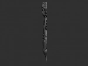 Angel Cupid Relief 02 3D Print Model