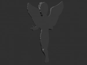 Angel Cupid Relief 02 3D Print Model