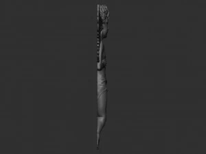 Angel Cupid Relief 02 3D Print Model