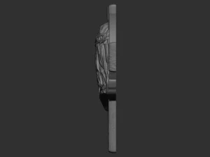 Cross 11 with Jesus 3D Print Model