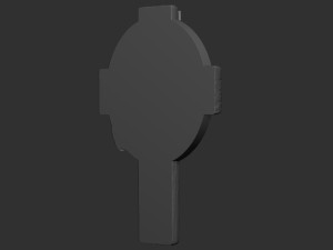 Cross 11 with Jesus Model do druku 3D