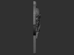 Cross 11 with Jesus 3D Print Model