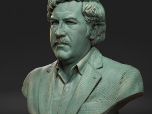 Pablo Escobar 3D-printmodel