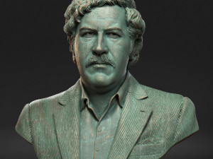 Pablo Escobar 3D-printmodel