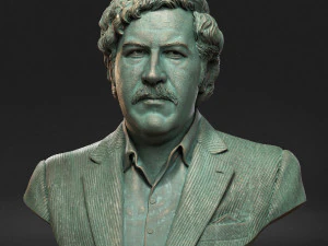 Pablo Escobar Modelo de Impressão 3D