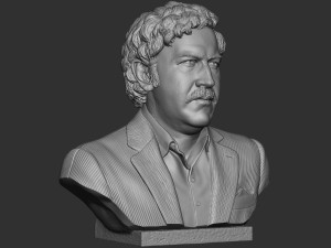 Pablo Escobar 3D-printmodel