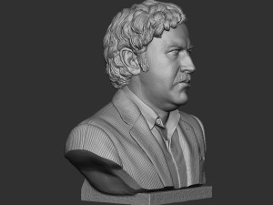 Pablo Escobar 3D-printmodel