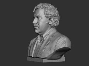 Pablo Escobar 3D-printmodel
