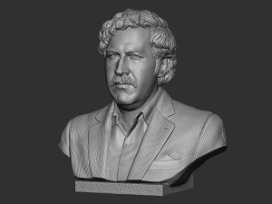 Pablo Escobar 3D-printmodel