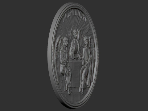 Holy Trinity 3D Print Model