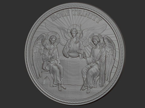 Holy Trinity 3Dプリントモデル