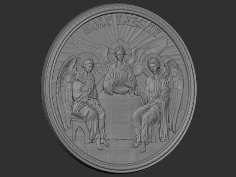 Holy Trinity 3Dプリントモデル