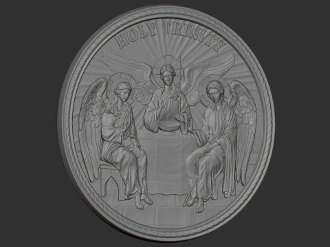 Holy Trinity 3D Print Model