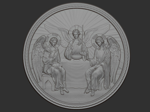 Holy Trinity 3Dプリントモデル