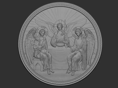 Holy Trinity 3D Print Model